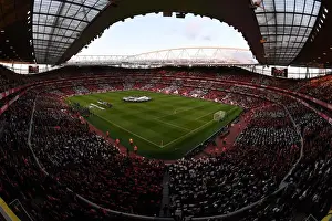 Arsenal V Valencia 2018-19 Prints: Arsenal's Emirates Stadium Awaits Valencia in UEFA Europa League Semi-Final