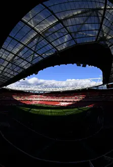 Arsenal V Olympiacos 2019-20 Prints: Arsenal's Emirates Stadium: Battlefield for Europa League Clash Against Olympiacos