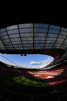 Arsenal V Olympiacos 2019-20 Prints: Arsenal's Emirates Stadium: Battlefield for Europa League Clash Against Olympiacos
