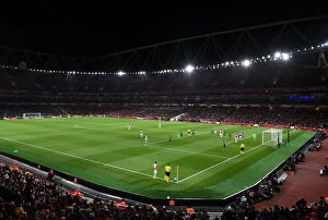 Images Dated 8th November 2018: Arsenal's Emirates Stadium: Europa League Battle Against Sporting CP