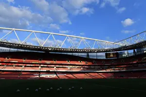 Arsenal's Emirates Stadium Gears Up for Carabao Cup Showdown Against AFC Wimbledon