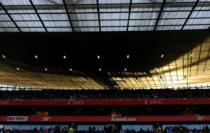 Arsenal Swansea City 2014/15 Prints: Arsenal's Emirates Stadium: Prepared for Premier League Battle Against Swansea City (2014/15)