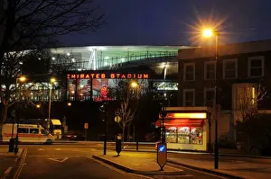 3rd Round Prints: Arsenal's Emirates Stadium: Ready for Leeds United in FA Cup Third Round