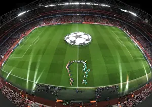 Arsenal V Barcelona 2010-11 Prints: Arsenal's Emirates Victory: 2-1 Over Barcelona in the UEFA Champions League