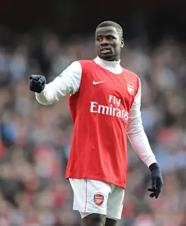 Arsenal V Huddersfield Town - FA Cup Prints: Arsenal's Emmanuel Eboue Celebrates FA Cup Victory Over Huddersfield Town