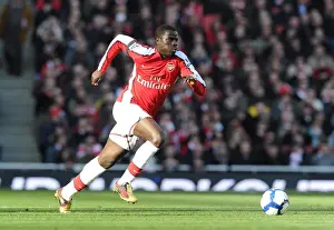 Arsenal V Burnley 2009-10 Prints: Arsenal's Emmanuel Eboue Celebrates Goal Against Burnley in Premier League Victory
