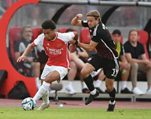 Arsenal's Ethan Nwaneri in Action against FC Nurnberg: Pre-Season Friendly, July 2023