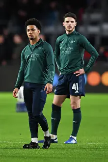 PSV Eindoven V Arsenal 2023-24 Prints: Arsenal's Ethan Nwaneri Gears Up for PSV Eindhoven Clash in 2023-24 Champions League