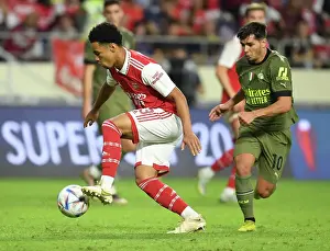 Arsenal's Ethan Nwaneri Outshines AC Milan's Brahim Diaz in Dubai Super Cup Clash