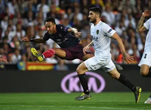 Valencia CF V Arsenal 2018-19 Prints: Arsenal's Europa League Final Win: Aubameyang's Decisive Goal Against Valencia
