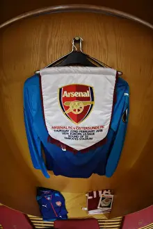 Arsenal's Europa League Match Pennant: Arsenal v Östersunds FK (2017-18)