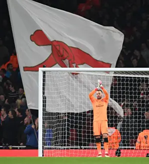 Arsenal's Europa League Triumph: David Ospina's Jubilant Moment after Second Goal vs AC Milan