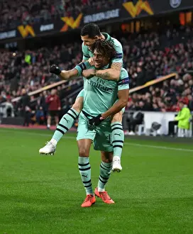 Arsenal's Europa League Triumph: Iwobi and Xhaka's Unforgettable Goal Celebration vs Stade Rennais