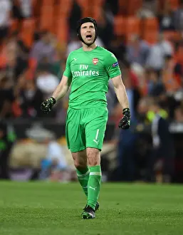 Arsenal's Europa League Victory: Petr Cech Celebrates Historic Semi-Final Triumph over Valencia