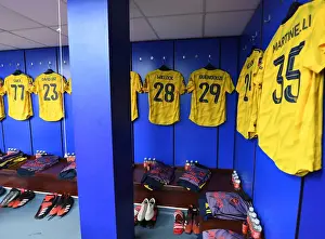 Portsmouth V Arsenal FA Cup 5th Rd 2020 Prints: Arsenal's FA Cup Fifth Round Preparations at Portsmouth's Fratton Park
