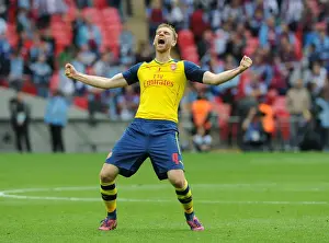 Arsenal's FA Cup Triumph: Mertesacker's Euphoric Moment After Scoring the Decisive Goal