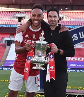 Arsenal's FA Cup Victory: Arteta and Aubameyang Celebrate Empty-Handed at Wembley