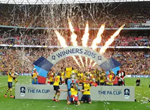 Arsenal's FA Cup Victory Celebration: Arsenal v Aston Villa, 2015