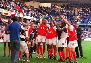 Arsenal's FA Premiership Triumph: Celebrating Victory at White Hart Lane (Tottenham v Arsenal, 25/4/04)