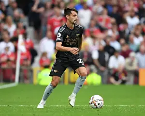 Arsenal's Fabio Vieira Clashes with Manchester United in Premier League Battle, 2022-23