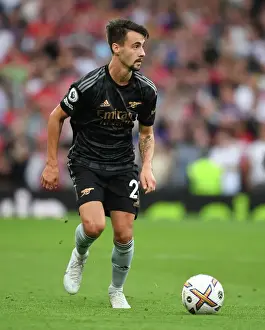 Arsenal's Fabio Vieira Clashes with Manchester United in Premier League Battle, 2022-23