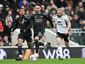 Arsenal's Fabio Vieira: Midfield Mastermind Shines in Premier League Showdown Against Fulham, 2022-23