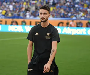 Arsenal V Chelsea - Florida Cup 2022-23 Prints: Arsenal's Fabio Vieira Prepares for Chelsea Clash in Florida Cup 2022-23