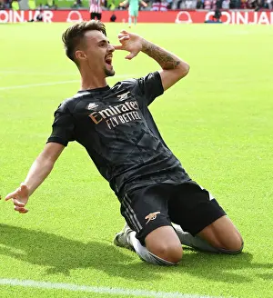 Arsenal's Fabio Vieira Scores Hat-Trick: Arsenal Dominate Brentford in Premier League
