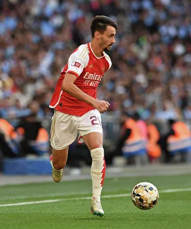 Arsenal's Fabio Vieira Shines at 2023-24 FA Community Shield: Arsenal vs. Manchester City