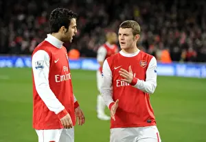 Arsenal V Chelsea 2010-11 Prints: Arsenal's Fabregas and Wilshere Shine: 3-1 Victory Over Chelsea in Premier League