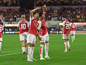 Arsenal V FC Barcelona Pre Season - 2023-24 Prints: Arsenal's Five-Goal Blitz