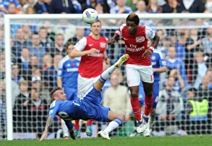 Chelsea V Arsenal 2011-12 Prints: Arsenal's Five-Star Comeback: Alex Song vs