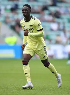 Arsenal's Flo Balogun in Action: Hibernian vs Arsenal (2021-22 Pre-Season Friendly)