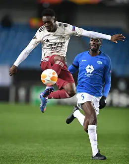 Arsenal's Flo Balogun in Action against Molde FK in Europa League Group Stage