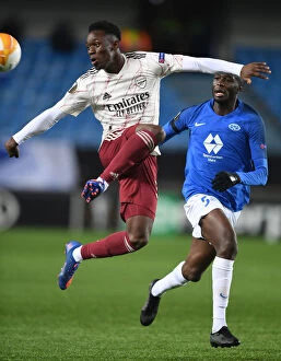 Images Dated 26th November 2020: Arsenal's Flo Balogun in Action against Molde FK in UEFA Europa League Group Stage