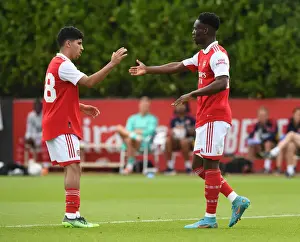 Arsenal's Flo Balogun Scores in Pre-Season Win Against Ipswich Town