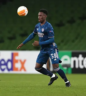 Dundalk V Arsenal 2020-21 Prints: Arsenal's Flo Balogun Shines in Europa League Triumph over Dundalk FC
