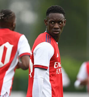 Arsenal v Millwall 2021-22 Collection: Arsenal's Flo Balogun Shines in Pre-Season Victory over Millwall