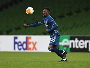 Dundalk V Arsenal 2020-21 Prints: Arsenal's Flo Balogun Shines in UEFA Europa League Clash Against Dundalk FC