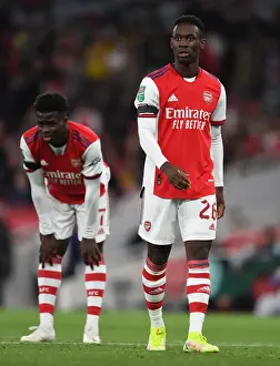 Arsenal V AFC Wimbledon 2021-22 Prints: Arsenal's Flo Balogun Stars in Carabao Cup Victory over AFC Wimbledon