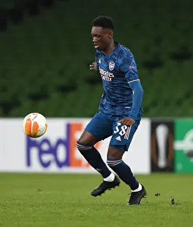 Dundalk V Arsenal 2020-21 Prints: Arsenal's Flo Balogun Stars in Europa League Triumph over Dundalk