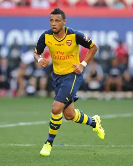 New York Red Bulls V Arsenal 2014-15 Prints: Arsenal's Francis Coquelin Faces Off Against New York Red Bulls in Pre-Season Friendly