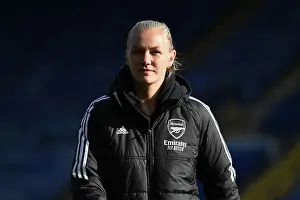 Leicester City Women V Arsenal Women 2022-23 Prints: Arsenal's Frida Maanum Gears Up for Leicester City Showdown in Women's Super League