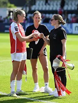 Arsenal Women V Aston Villa Women 2022-23 Prints: Arsenal's Frida Maanum Named Player of the Season in Win Against Aston Villa