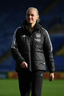 Leicester City Women V Arsenal Women 2022-23 Prints: Arsenal's Frida Maanum Prepares for Leicester City Showdown in Barclays Women's Super League