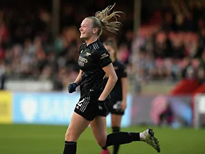 Brighton And Hove Albion Women V Arsenal Women 2022-23 Prints: Arsenal's Frida Maanum Scores Dramatic Hat-Trick Securing FA WSL Victory