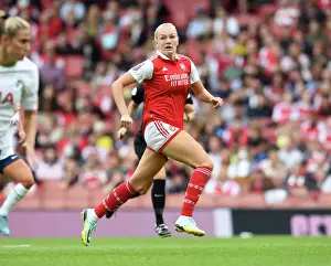 Arsenal Women V Tottenham Hotspur Women 2022-23 Prints: Arsenal's Frida Maanum Stars in Thrilling Derby: Arsenal Women vs