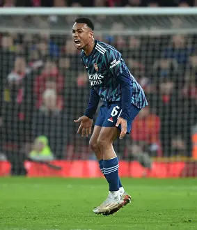 Arsenal's Gabriel Faces Off Against Liverpool in Carabao Cup Semi-Final