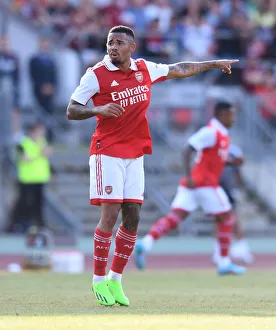 Arsenal's Gabriel Jesus in Action against 1. FC Nürnberg in Pre-Season Friendly