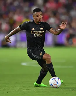 Arsenal's Gabriel Jesus in Action: Orlando City SC Pre-Season Clash (2022-23)